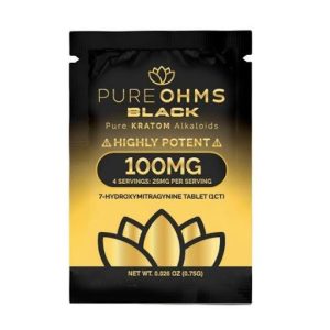 Pure Ohms Black 7 Hydroxy 100mg 1 ct