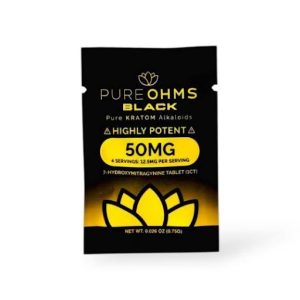 Pure Ohms Black 50mg 1ct