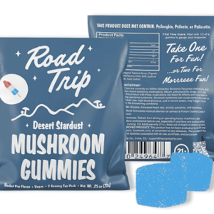 Road Trip Desert Stardust Mushroom Gummies – Rocket Pop