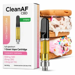 CleanAF CBD Ice Cream Cake - Hybrid